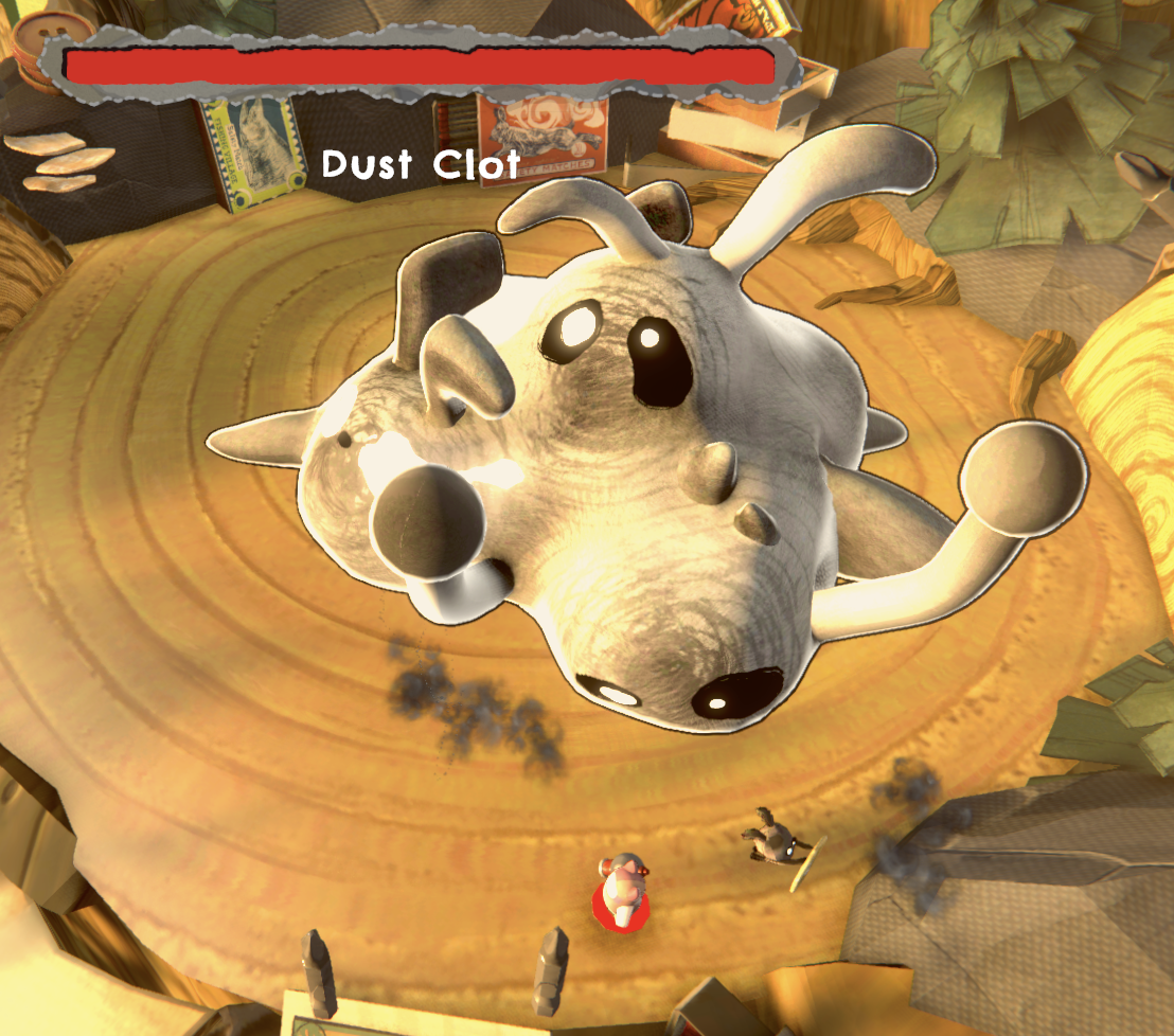 dust clot ingame