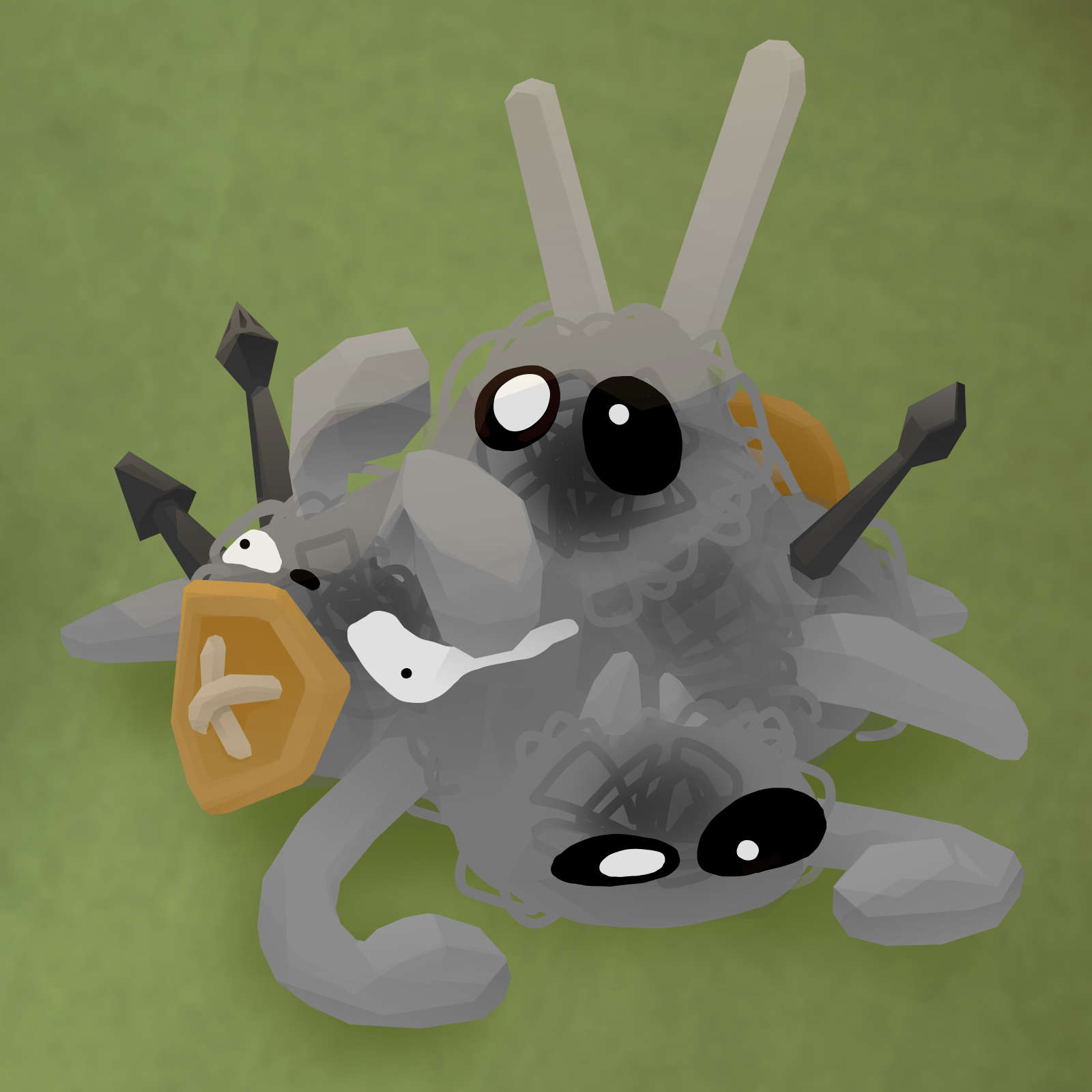 dust clot render