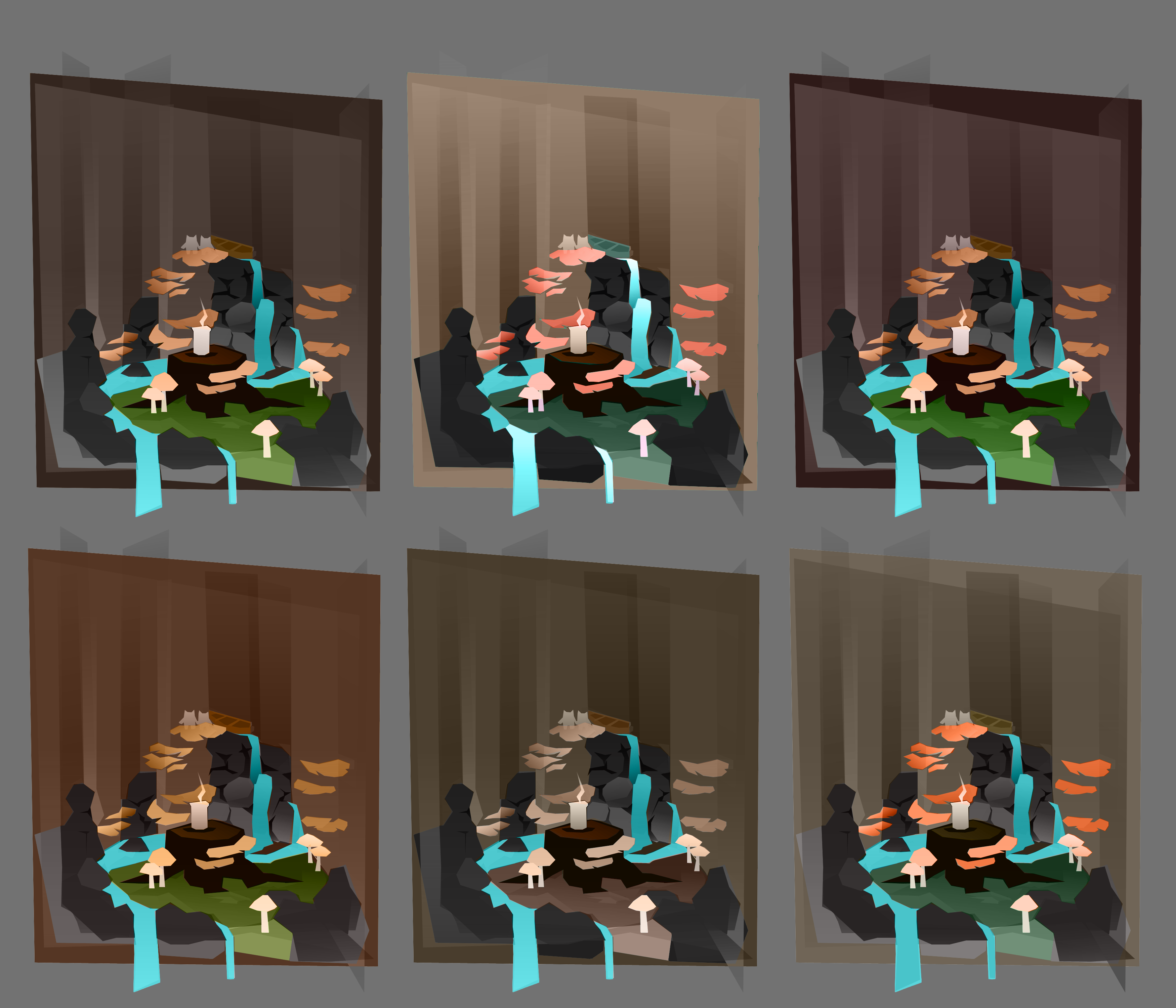 forest concept color