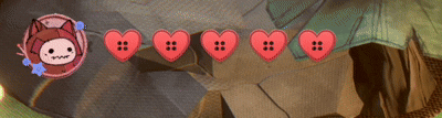 player hp bar animations